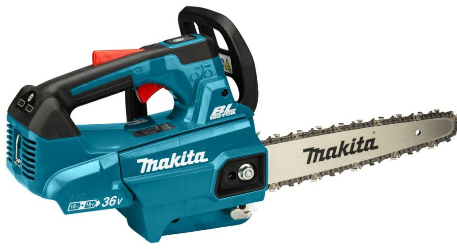 Tron Onneuse * | Makita Tronconneuse Sans Fil Duc256Cz 2 X 18 Volts Tronconneuse 25 Cm Excl. Batteries Et Chargeur