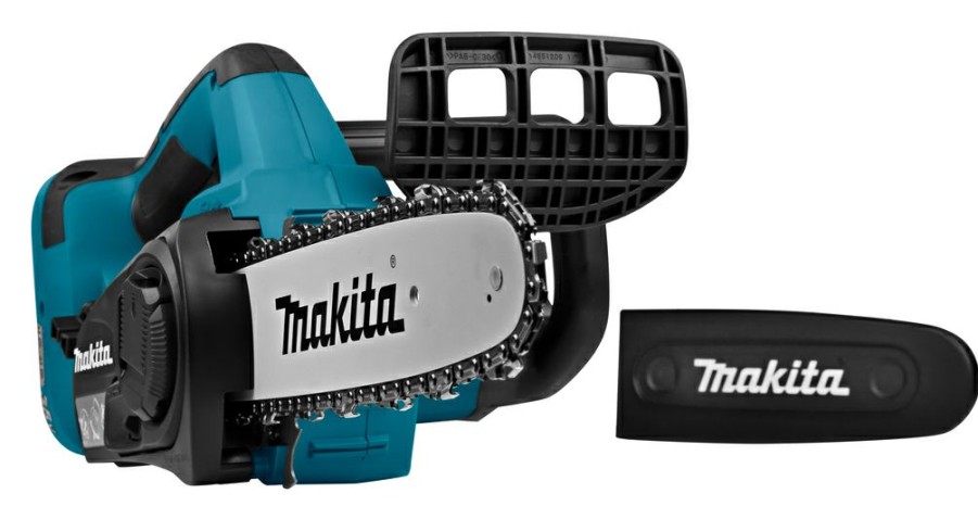 Tron Onneuse * | Makita Tronconneuse Sans Fil Duc252Z Tronconneuse D'Elagage 2 X18V Li-Ion 4 Ah 25 Cm