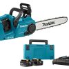 Tron Onneuse * | Makita Tronconneuse Sans Fil Duc353Pg2J Lxt 2 18 V Accu Tronconneuse 35 Cm Livree Avec Kit De Demarrage 198077-8