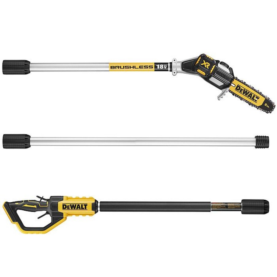 Tron Onneuse * | Dewalt Tronconneuse Sans Fil Dcmps567P1-Qw Elagueuse Sur Perche Xr 18V 5Ah